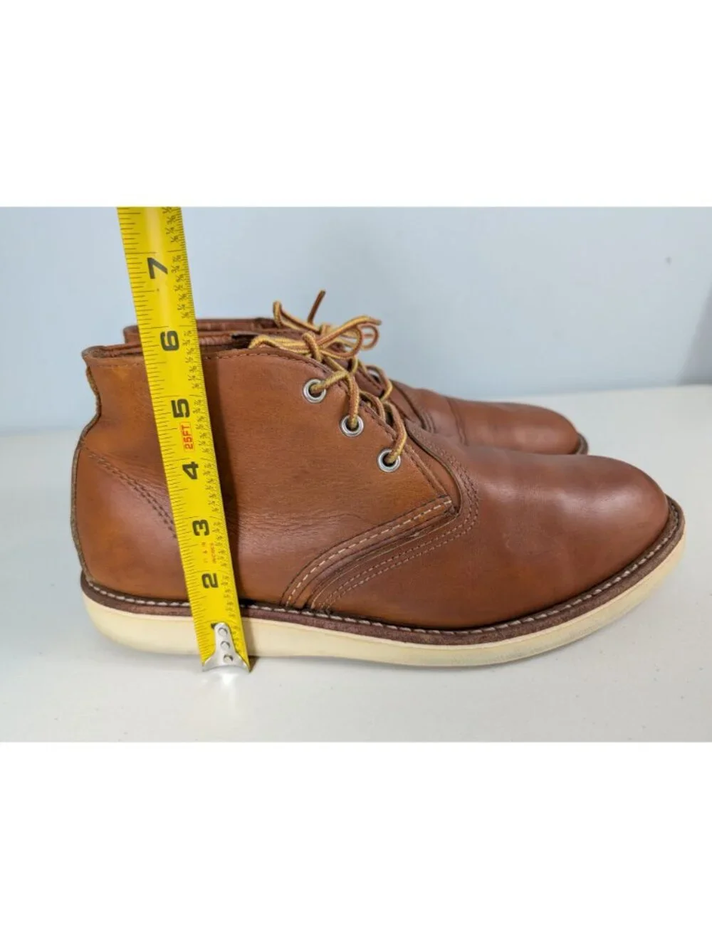 Red Wing brown leather chukka boots men's size 10